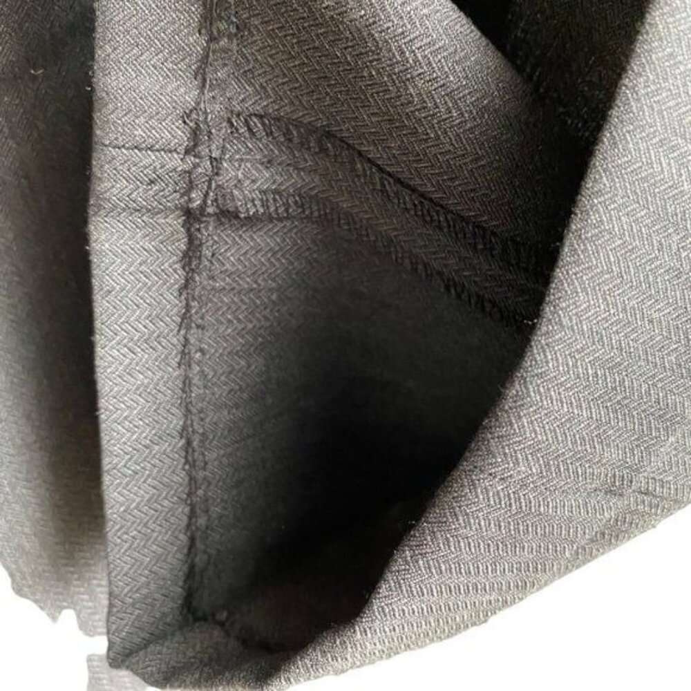 Bert Pulitzer Men's Wool Dress Pants Size 36 X 32 Gray Pleated Cuffed Vintage - Picture 11 of 11